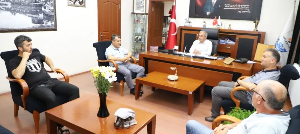 Geliboluspor’dan Başkan Özacar’a Ziyaret