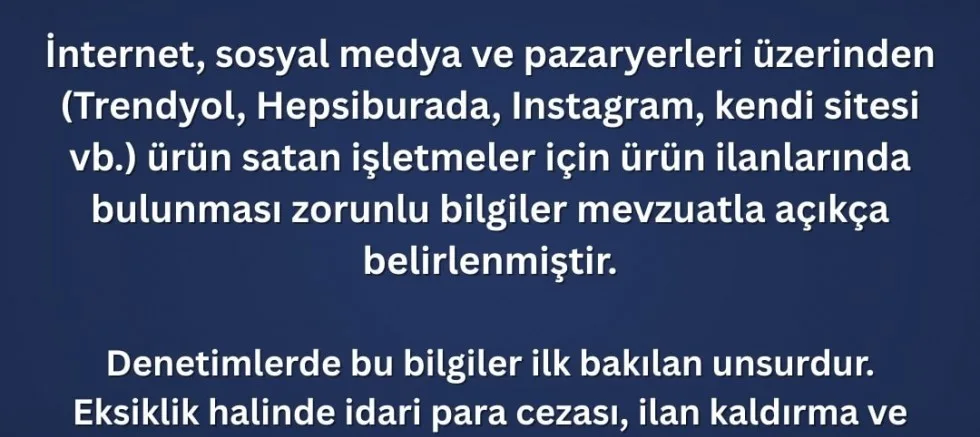 GTSO’dan İnternetten Satış Yapan Üyelere Önemli Uyarı!