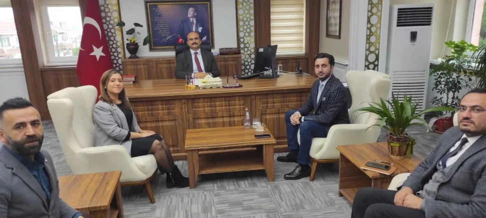 Güdük’ten Kaymakam Abacı’ya Ziyaret
