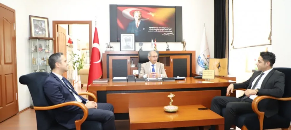 Halk Bankası Müdüründen Başkan Özacar’a Ziyaret