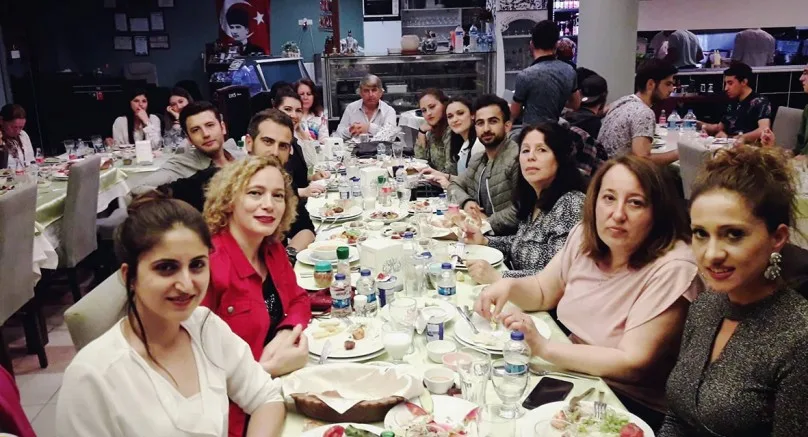 Halk Oyunları Ekibi İftarda Buluştu