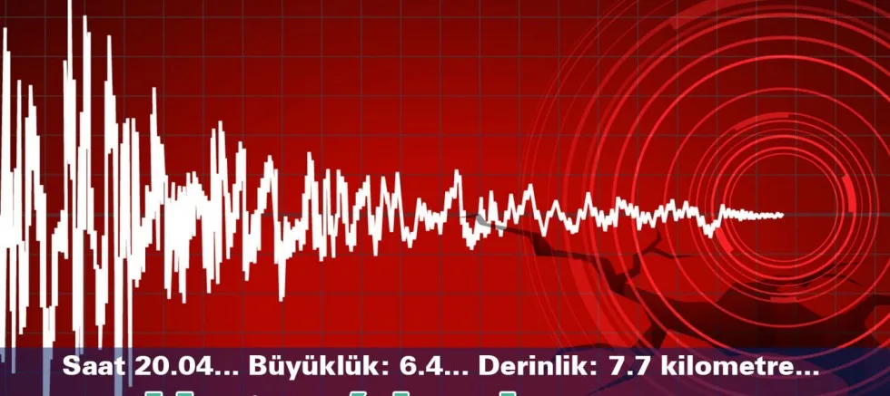 Hatay’da Deprem!