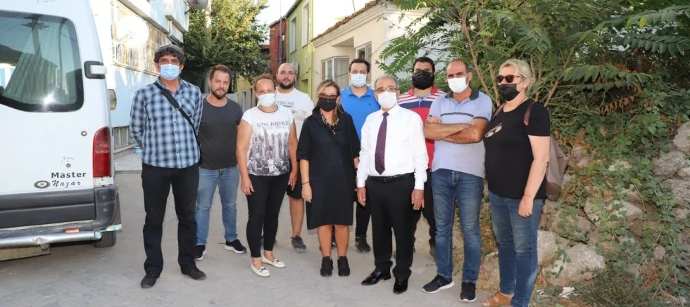 İbrahim Uzun Sokak’ta İncelemelerde Bulunuldu