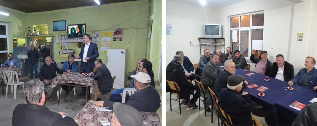 İl Genel Meclis Adayları Köy Ziyaretlerinde