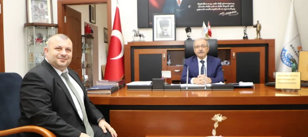 İl Telekom Müdürü Doğan’dan Başkan Özacar’a Ziyaret