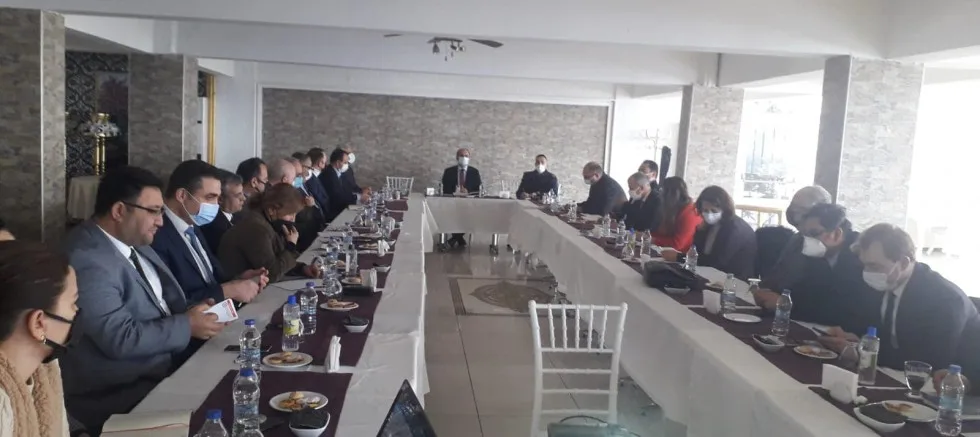 İlçe İdare Şube Başkanları Toplantısı Yapıldı