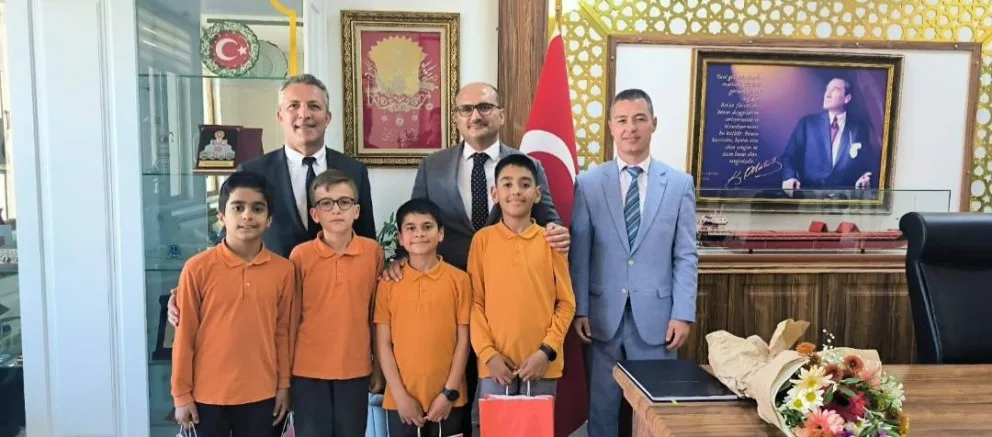 İlkokul Öğrencilerinden Kaymakam Abacı’ya Ziyaret