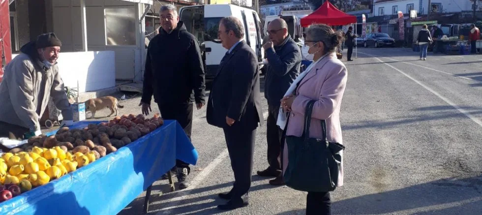 İyi Parti’den Pazarcı Esnafına Ziyaret