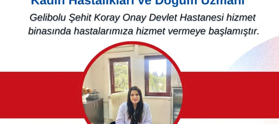 Kadın Doğum Uzmanı İlçemizde Göreve Başladı