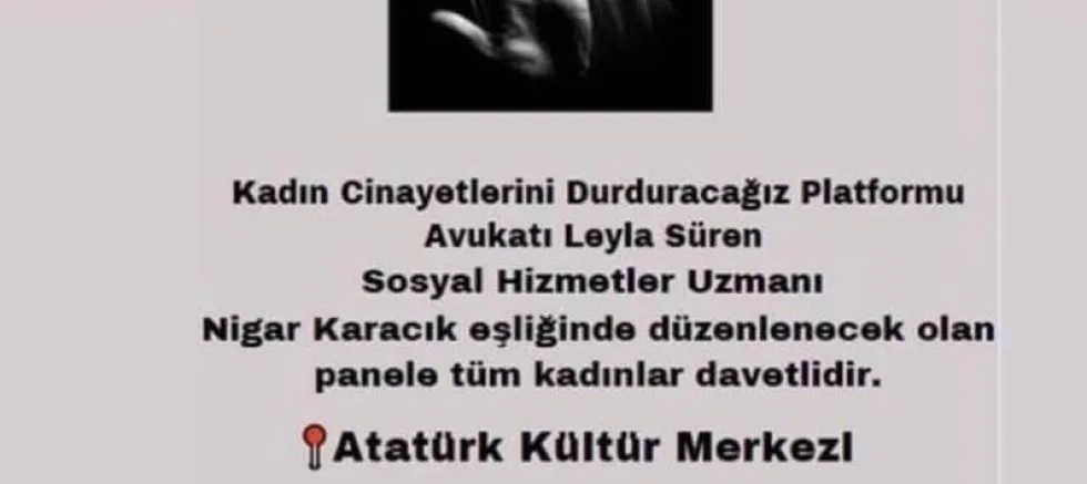 Kadına Şiddete Karşı Panel Düzenlenecek