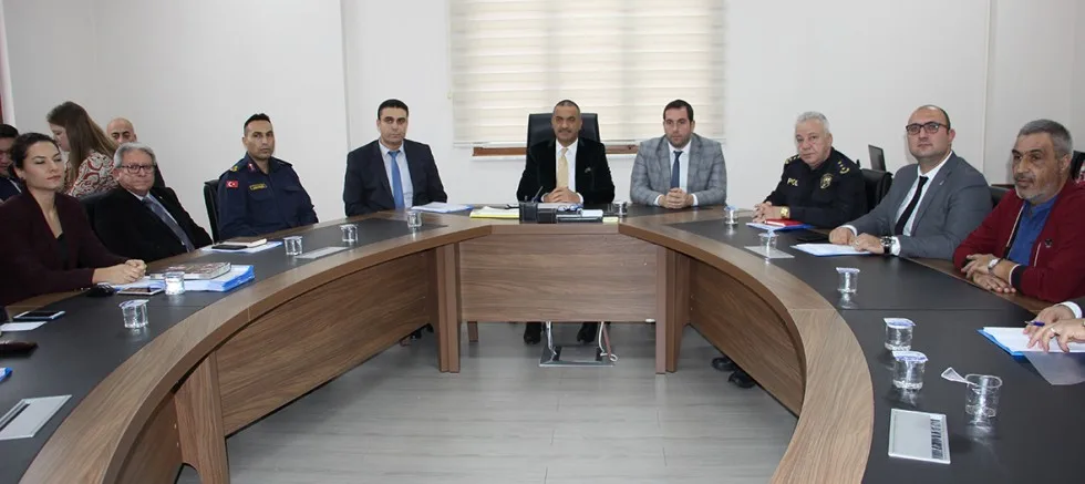 KADINA YÖNELİK ŞİDDETLE MÜCADELE TOPLANTISI YAPILDI