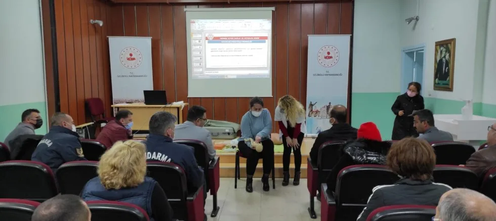 Kamu Personeline İlk Yardım Eğitimi Düzenlendi
