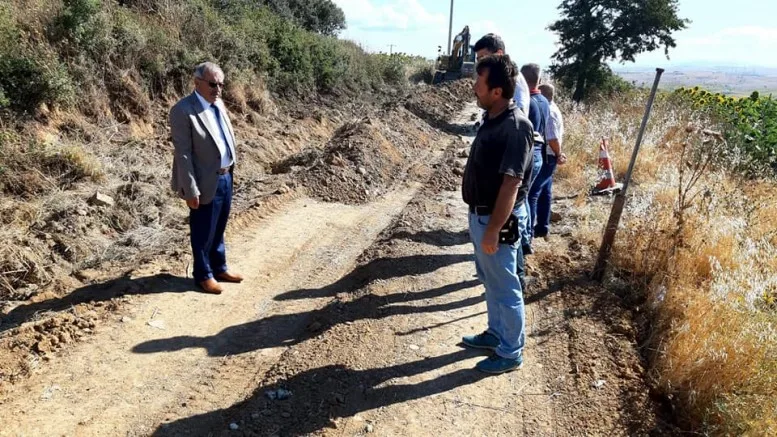 Katı Atık Sahasına Yeni Su İletim Hattı