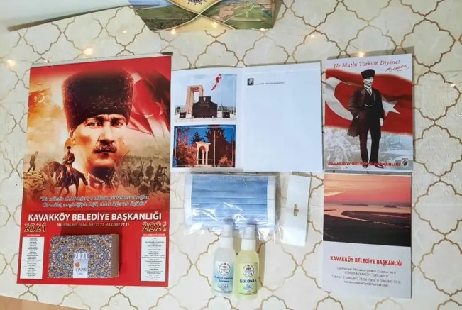 Kavakköy Belediyesi’nden Dezenfektan Dağıtımı
