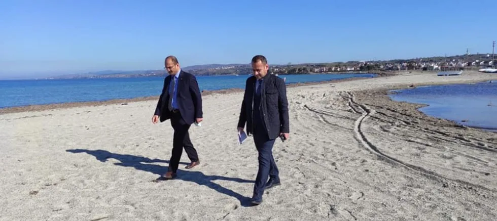 Kaymakam Abacı’dan Bolayır Sahilinde İnceleme
