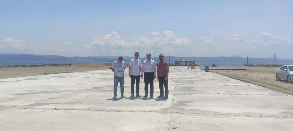 Kaymakam Abacı'dan Feribot İskelesinde İnceleme