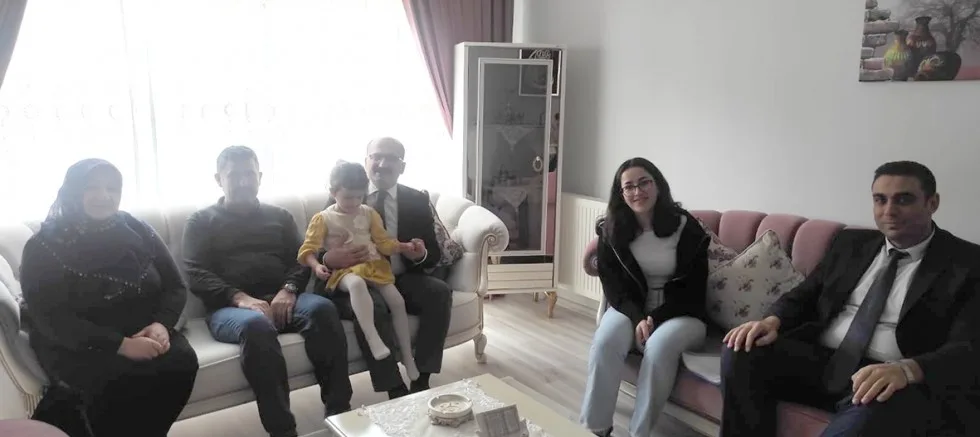 Kaymakam Abacı’dan Gazi Ailesine Ziyaret