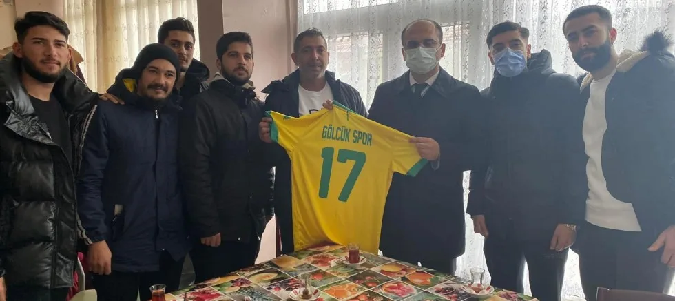 Kaymakam Abacı’dan Gölcükspor’a Ziyaret