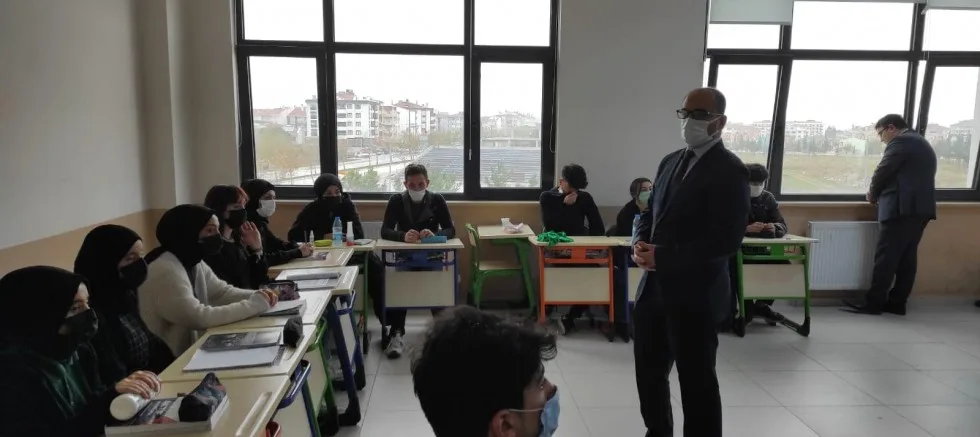 Kaymakam Abacı’dan İmam Hatip Lisesi’ne Ziyaret