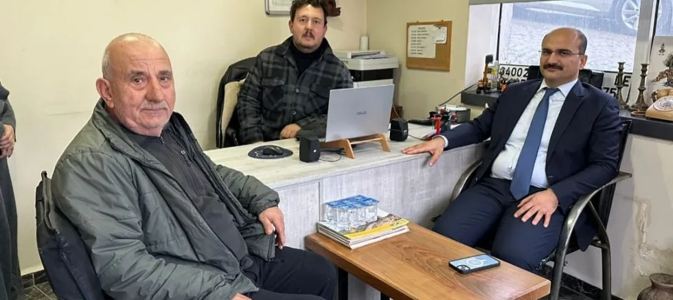 Kaymakam Abacı’dan İş Yeri Ziyaretleri