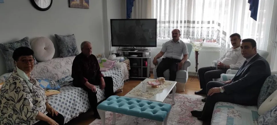 Kaymakam Abacı’dan Kıbrıs Gazisi Coşan’a Ziyaret