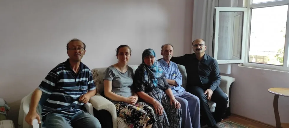 Kaymakam Abacı’dan Kıbrıs Gazisine Ziyaret