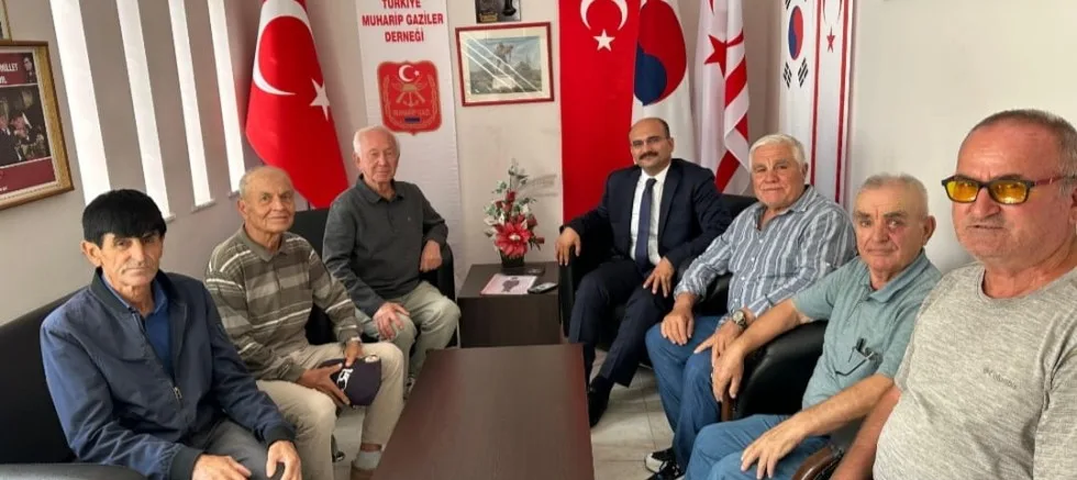 Kaymakam Abacı’dan Muharip Gaziler Derneği’ne Ziyaret