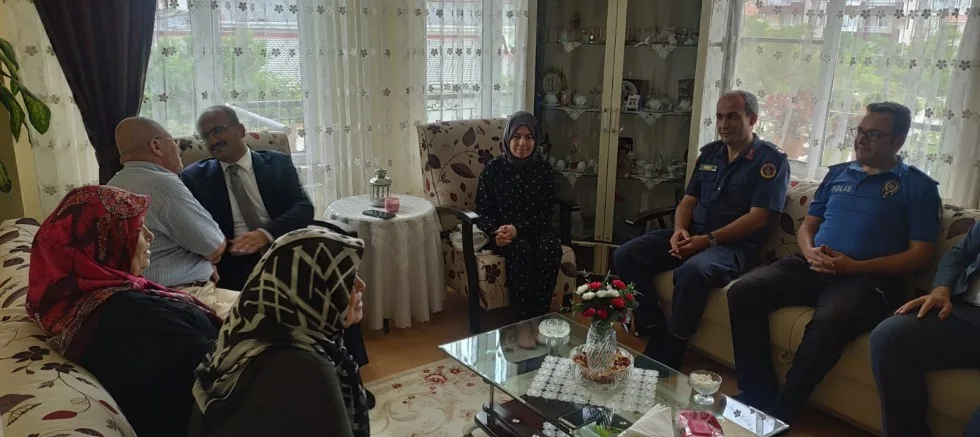 Kaymakam Abacı’dan Şehit ve Gazi Ailelerine Ziyaret