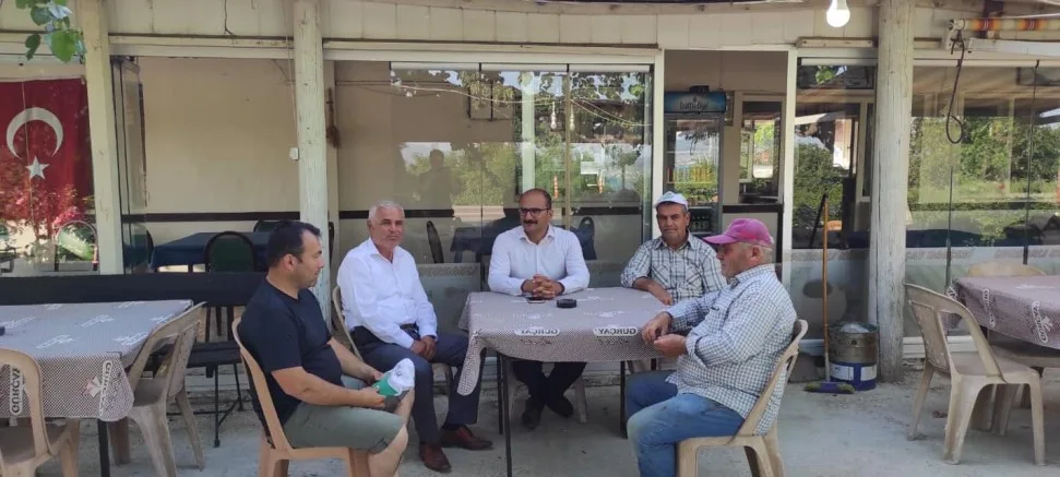 Kaymakam Abacı’dan Tayfur ve Burhanlı Köyüne Ziyaret