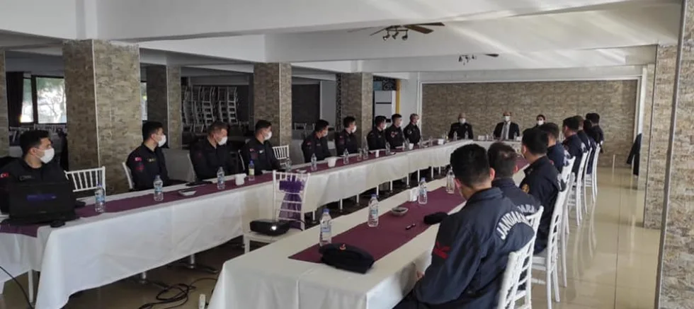 Kaymakam Abacı, Jandarma Personeli İle Toplandı