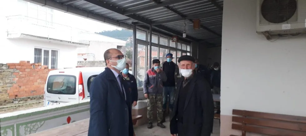 Kaymakam Abacı, Köylerde İncelemelerde Bulundu