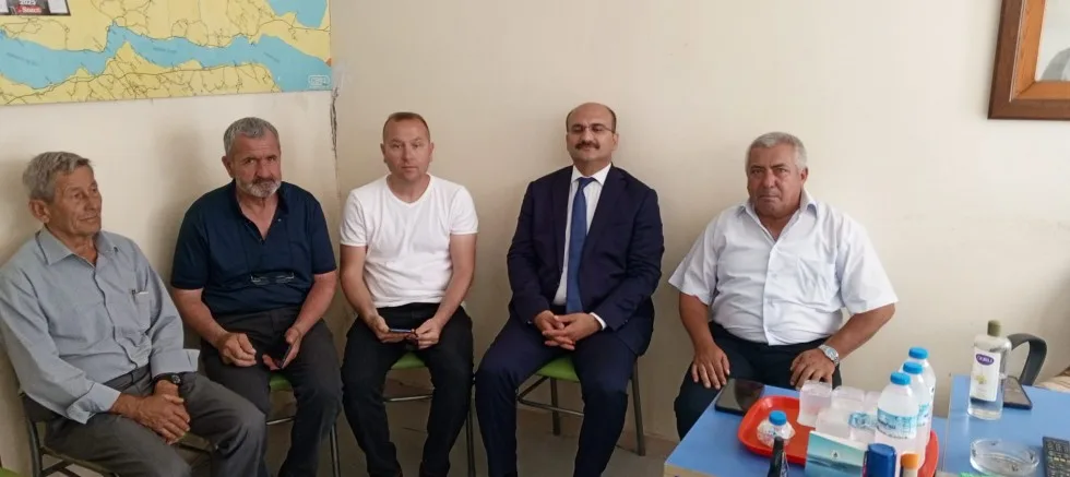 Kaymakam Abacı, Muhtarlarla Vedalaştı
