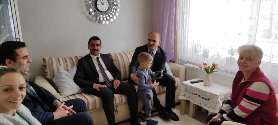 Kaymakam Abacı’nın Aile Ziyaretleri Devam Ediyor