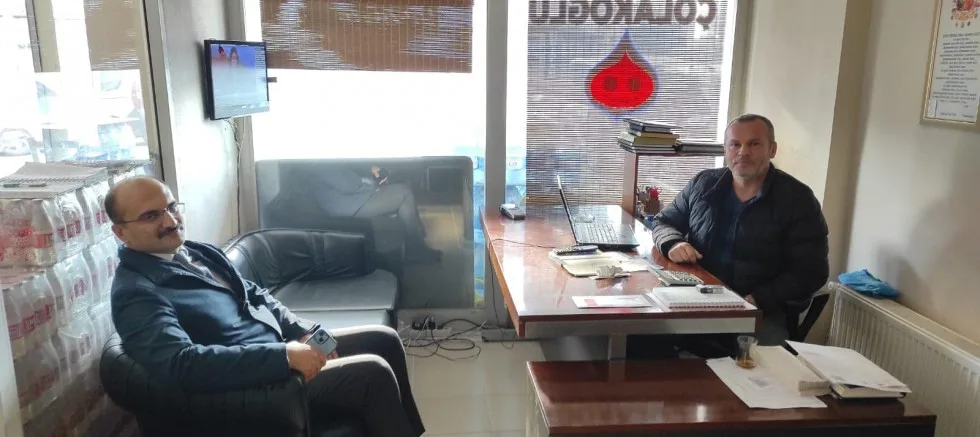 Kaymakam Abacı’nın İşyeri Ziyaretleri Devam Ediyor