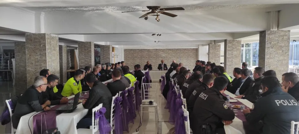 Kaymakam Abacı, Polis ve Jandarma Personeliyle Bir Araya Geldi