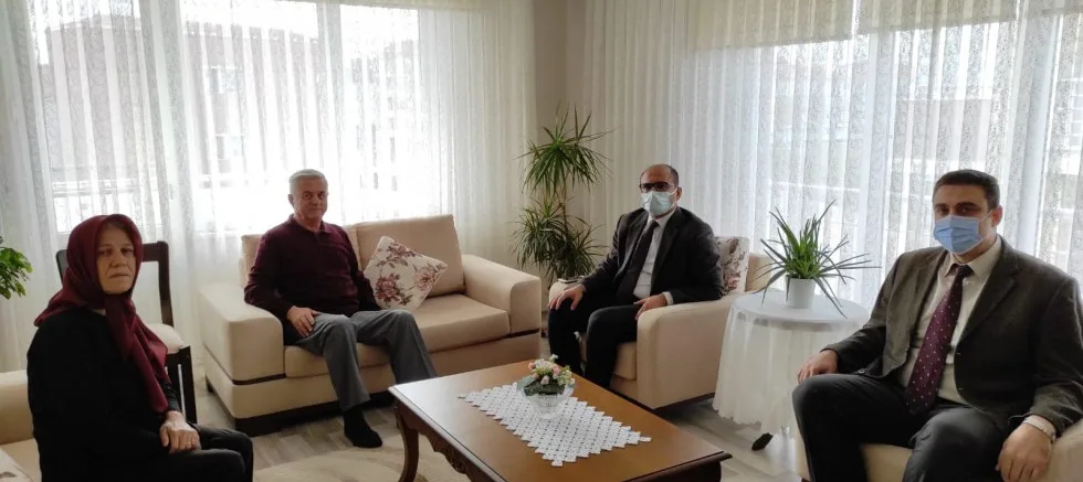 Kaymakam Abacı, Şehit Ailesini Ziyaret Etti