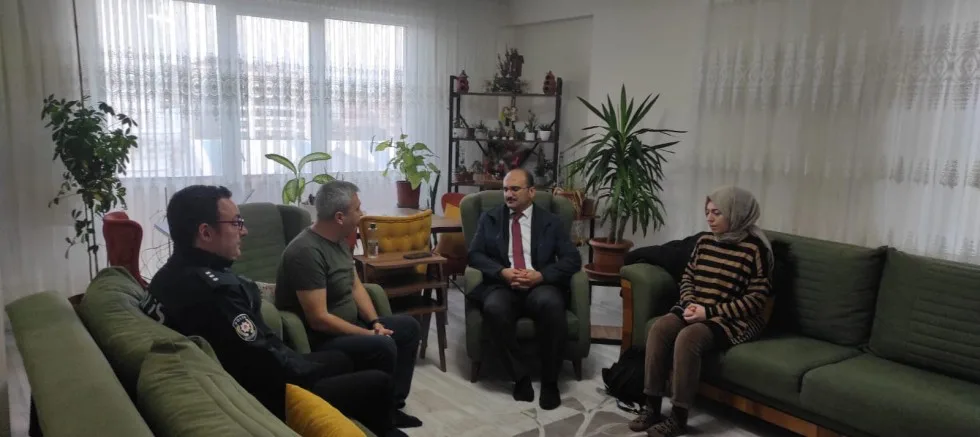 Kaymakam Abacı, Taziye Ziyaretinde Bulundu