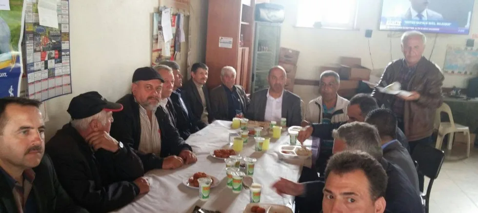 KAYMAKAM KILINÇKAYA DEĞİRMENDÜZÜ KÖY HAYIRINA KATILDI