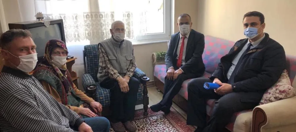 Kaymakam Kılınçkaya Ev Ziyaretlerini Sürdürüyor