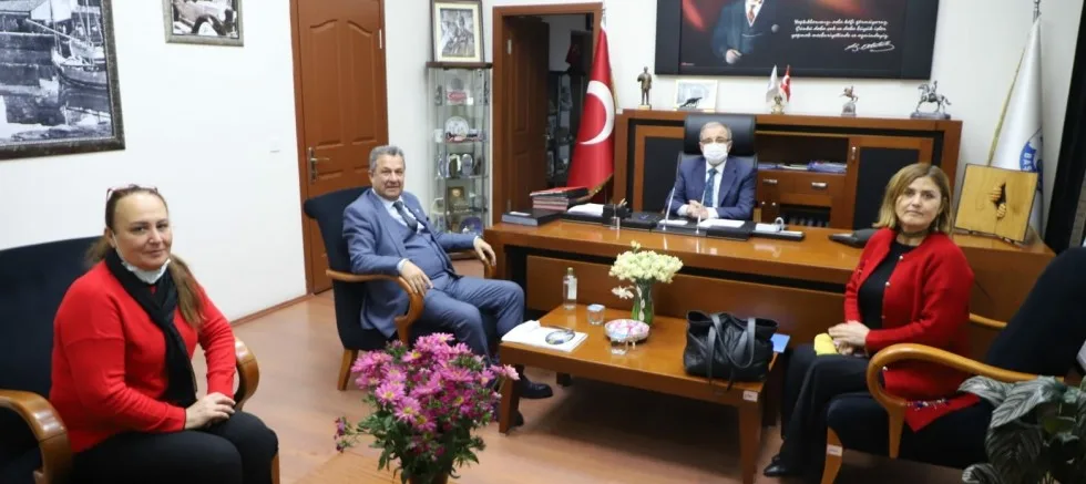 Kent Konseyinden Başkan Özacar’a Ziyaret