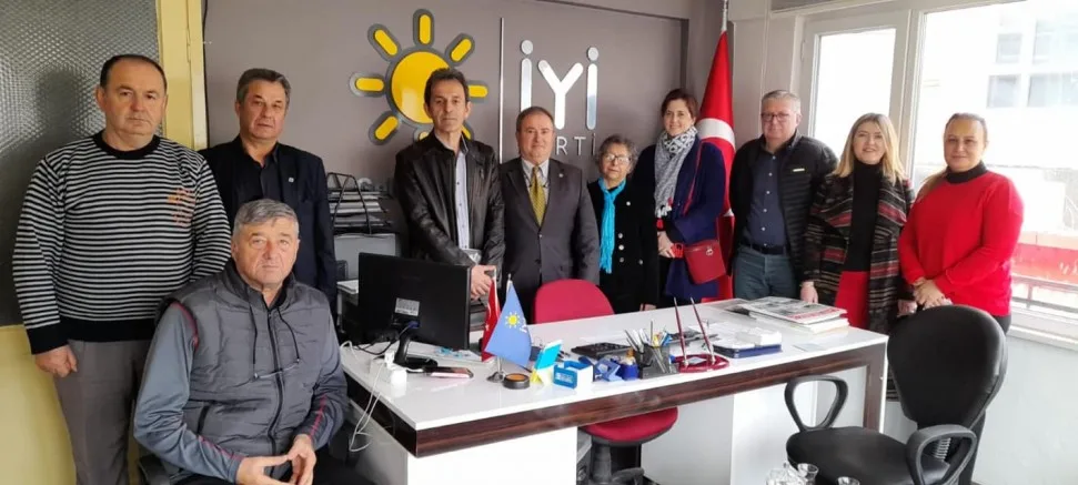 Kent Konseyinden İyi Parti’ye Ziyaret