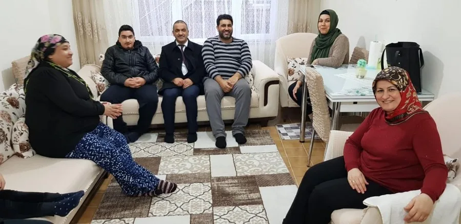 KILINÇKAYA TOSUN AİLESİNE HASTA ZİYARETİNDE BULUNDU
