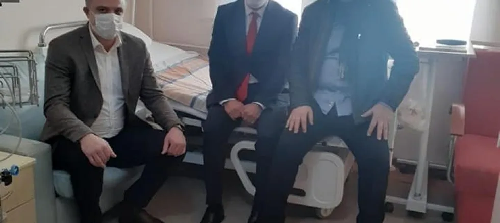 Kılınçkaya ve Sürücü'den Ziyaret