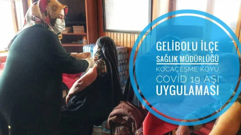 Köylerde Aşılama Devam Ediyor