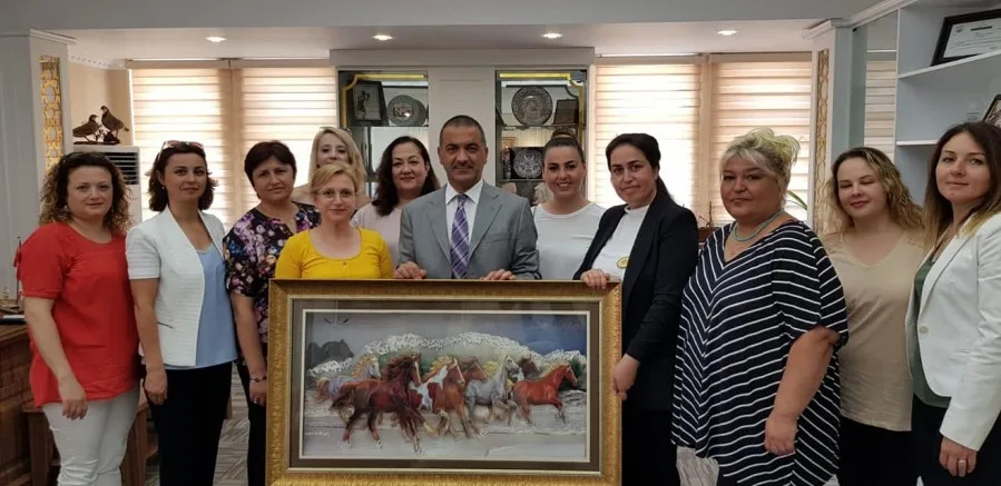 Kursiyerlerden Teşekkür Ziyareti