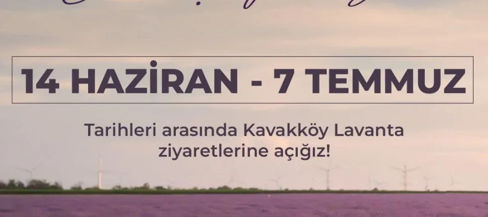 Lavantalı Tarla Günleri Başlıyor