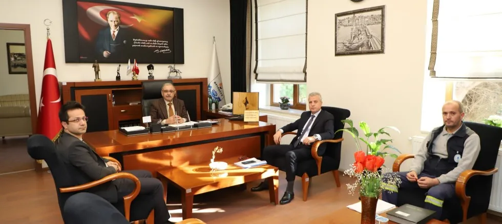 Merduman’dan Başkan Özacar’a Ziyaret