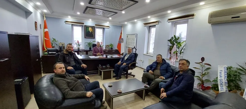 MHP’den Emniyet Müdürü Karaca’ya Ziyaret