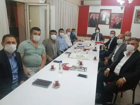 MHP İlçe Başkanları Toplantısı Yapıldı