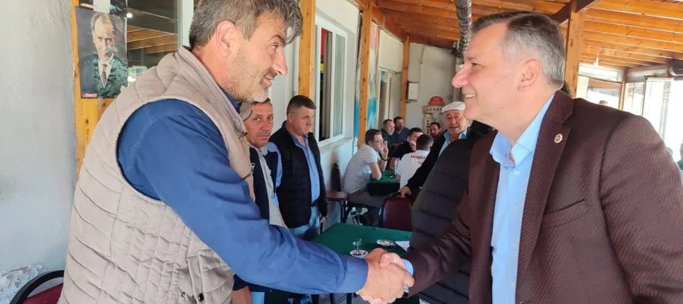 Milletvekili Ceylan, Köy Hayırlarına Katıldı